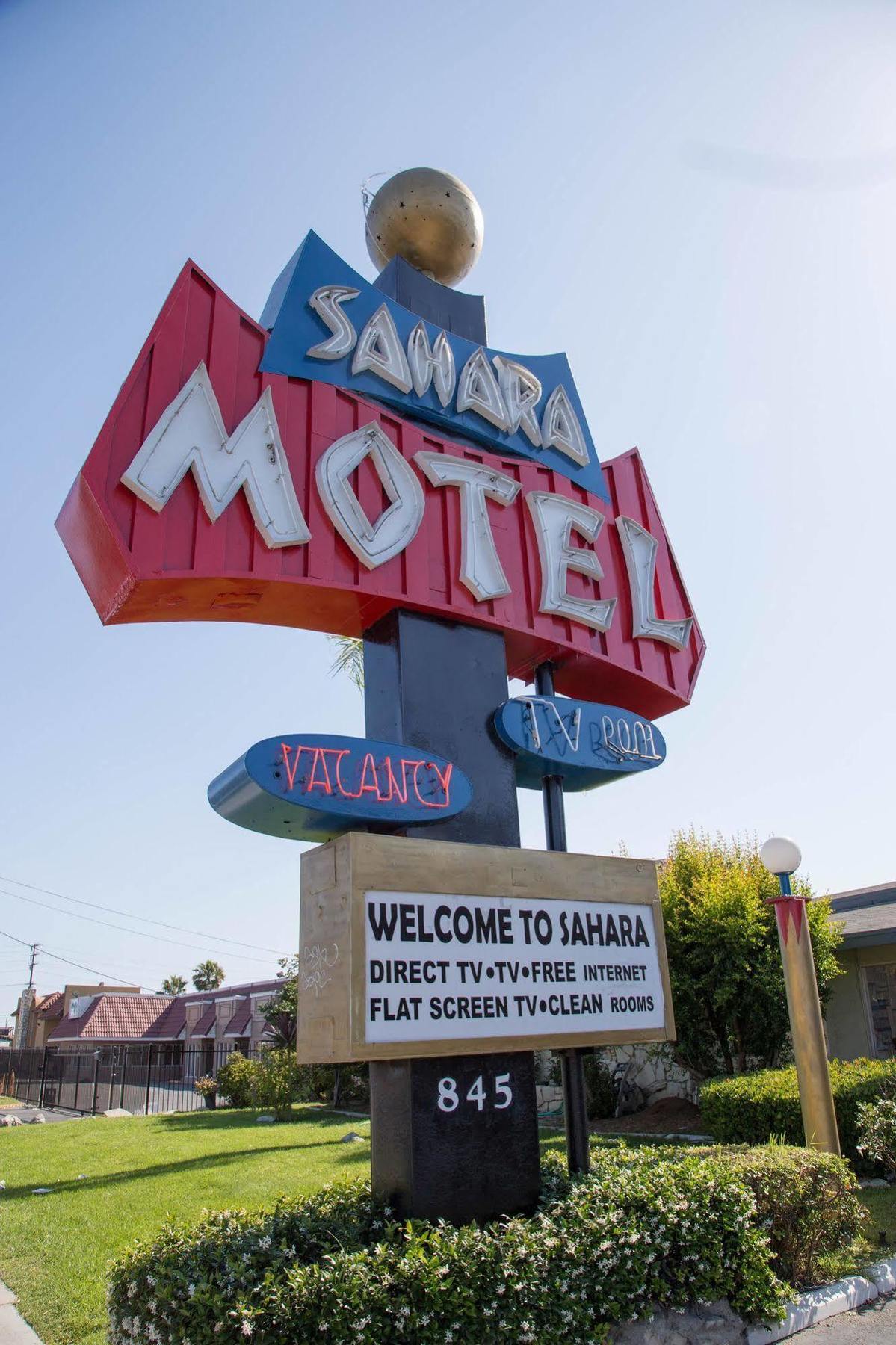 Sahara Motel Anaheim Eksteriør billede